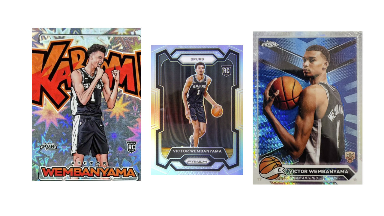 Top 3 Victor Wembanyama Rookie Cards to Buy for Investment
