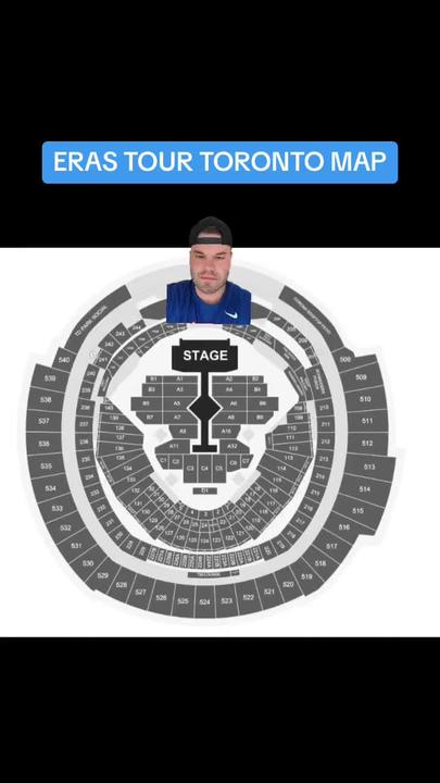 Taylor Swift Rogers Centre Toronto Seating Chart： Best Seats & Tips