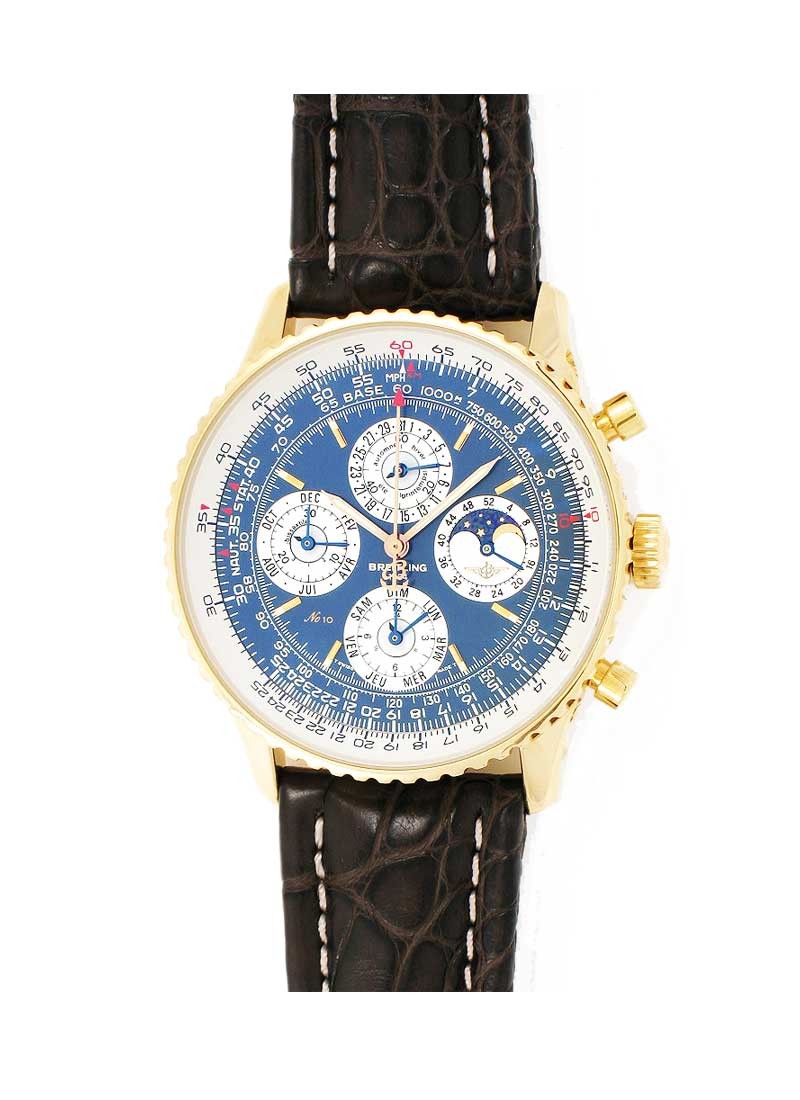 Shop the Rare Breitling Navitimer 1952 Quantieme Perpetual in Rose Gold