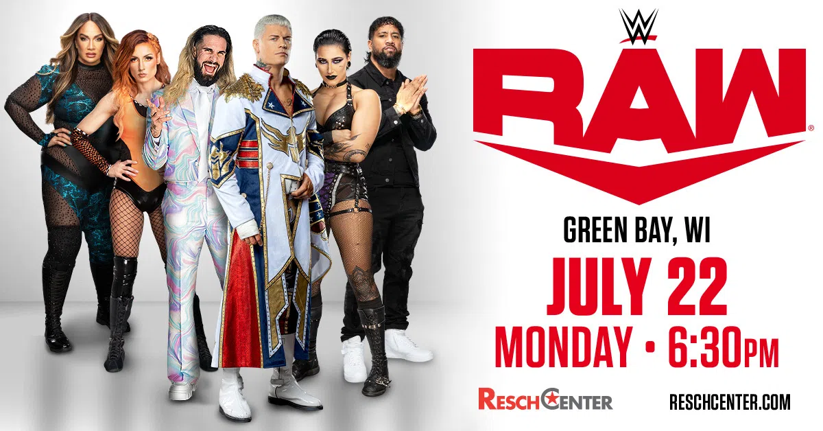 When Is WWE Coming to Green Bay, Wisconsin? July 22, 2024