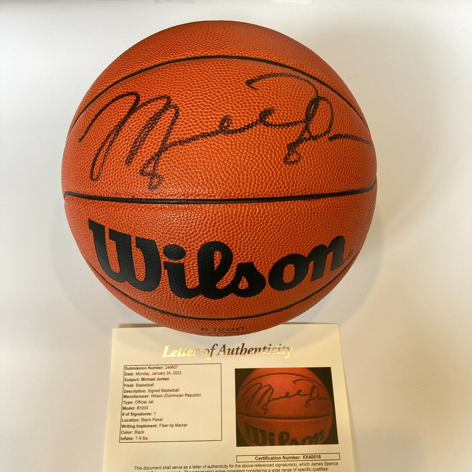 How Much Is a Signed Michael Jordan Basketball Worth in 2024?