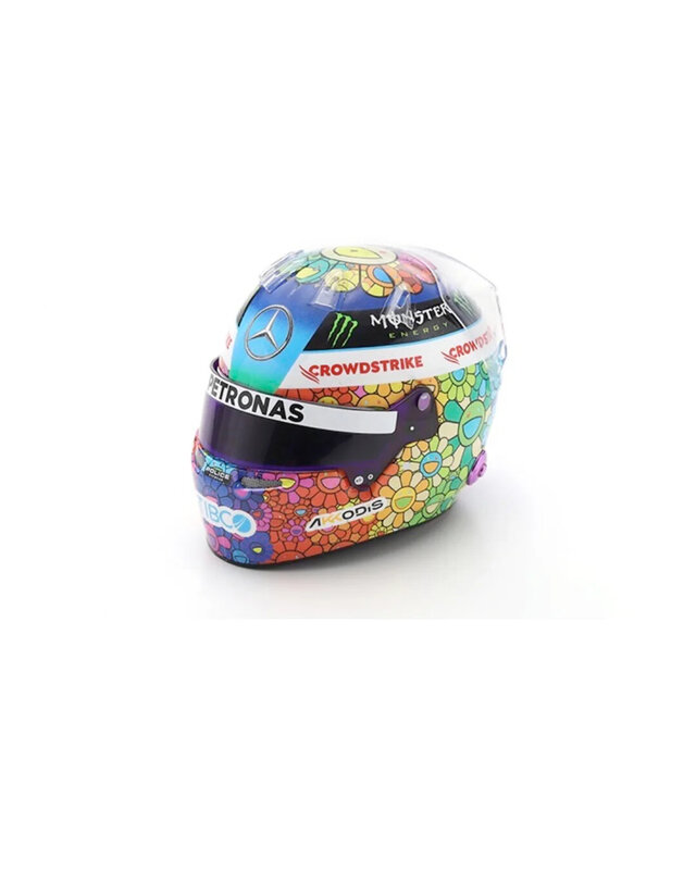 Discover the Iconic Lewis Hamilton and Takashi Murakami Helmet Design