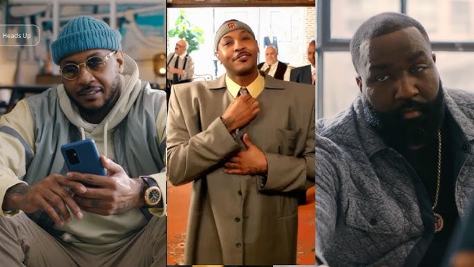 Carmelo Anthony and Kendrick Perkins Star in New AT&T Commercial: Highlights and Reactions