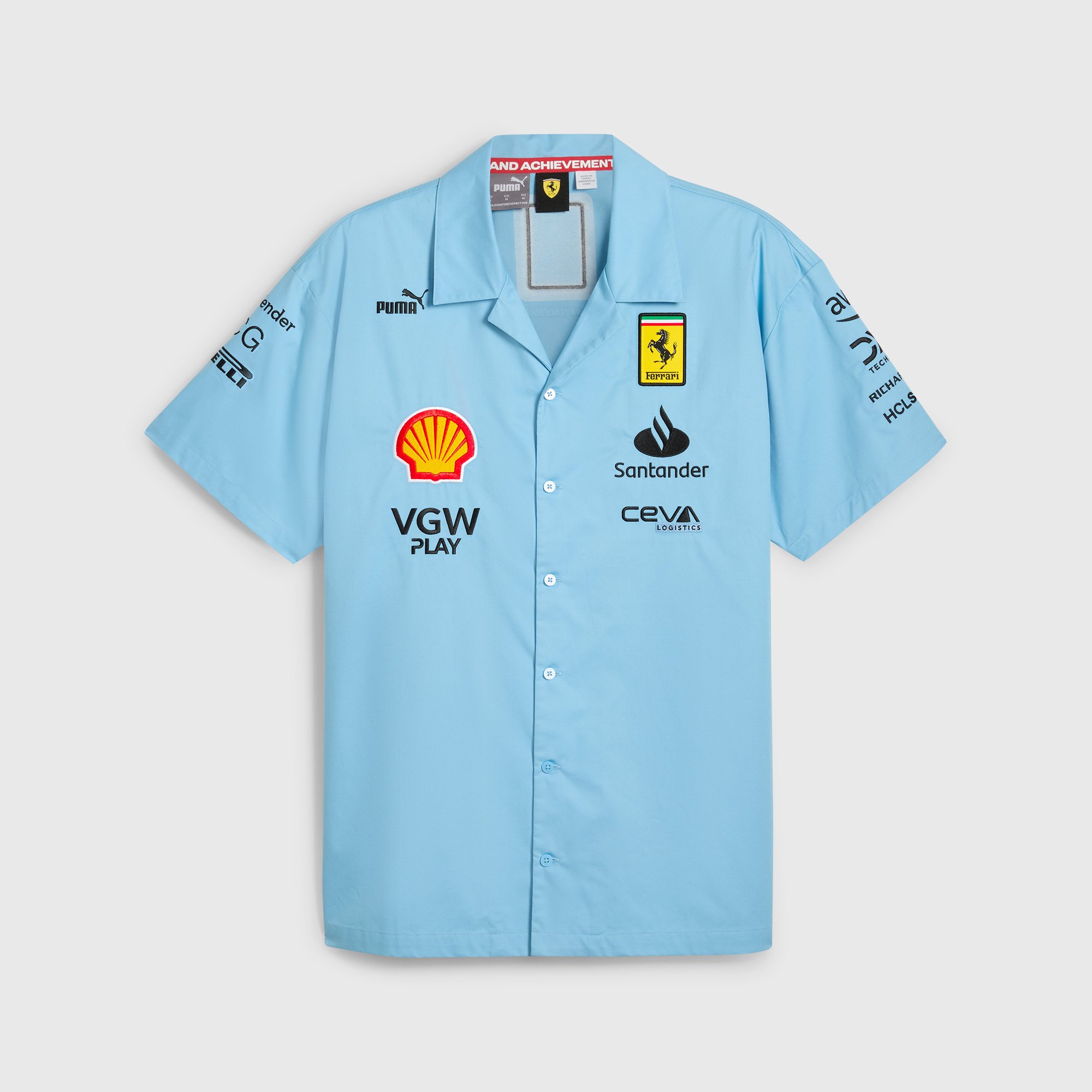 Get the 2024 Scuderia Ferrari Miami GP Team Shirt – Show Your F1 Passion!
