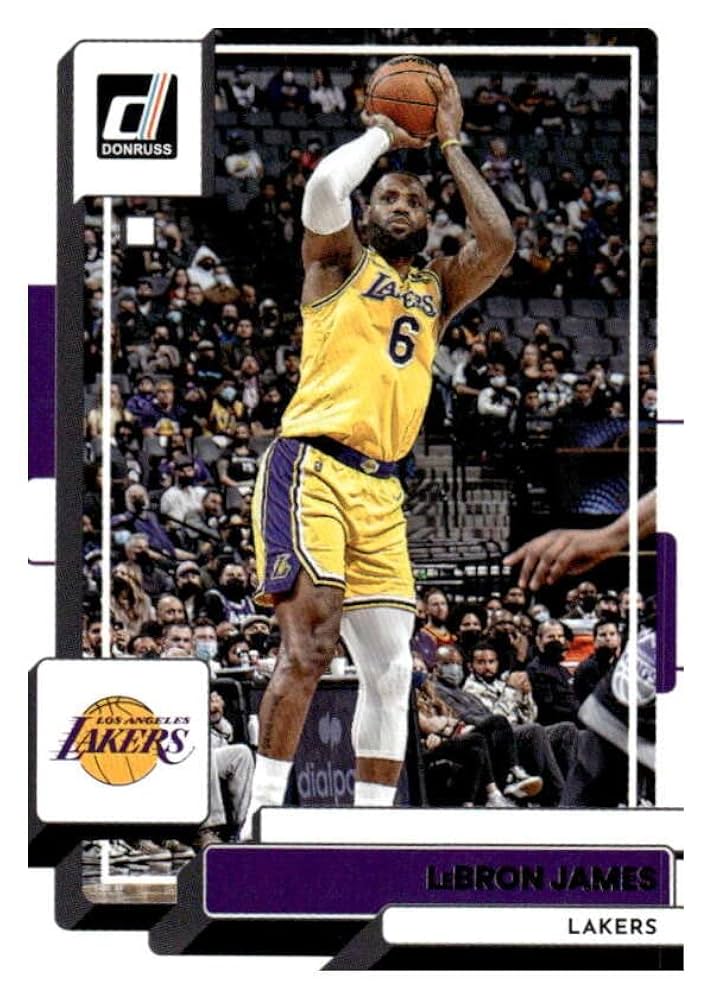 how much is a lebron james basketball card worth