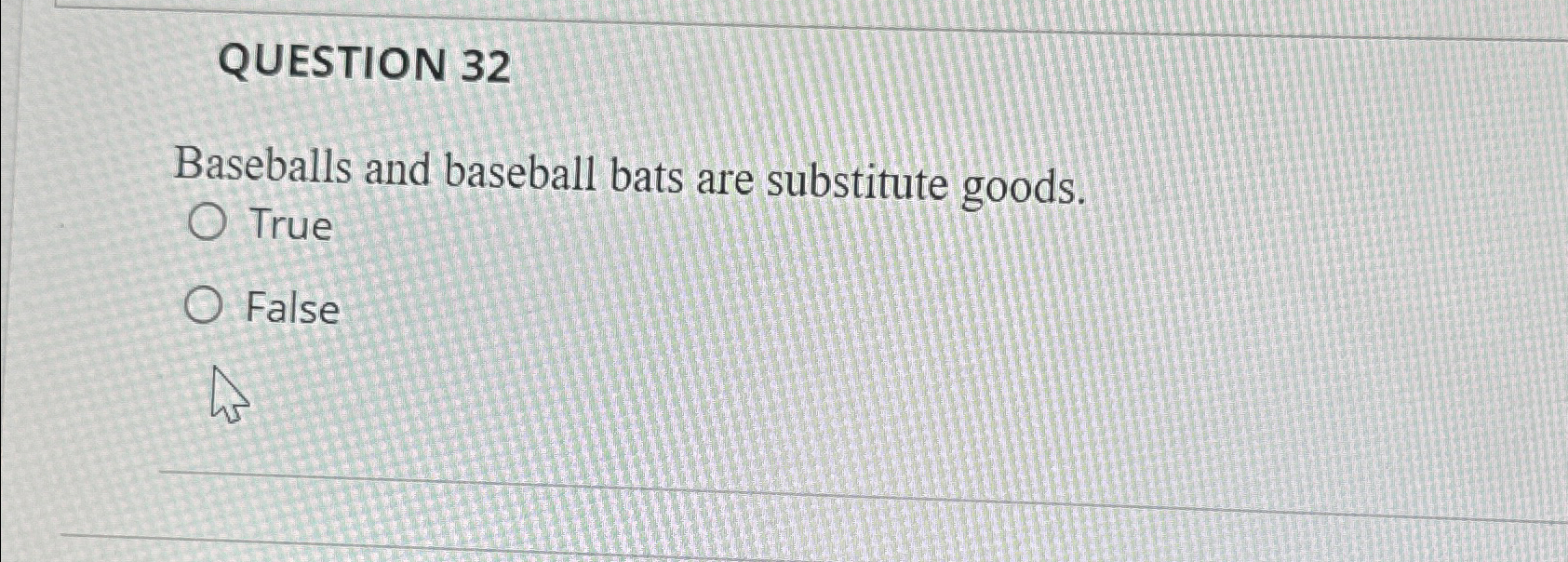 Are Baseballs and Baseball Bats Substitute Goods？ A Complete Analysis