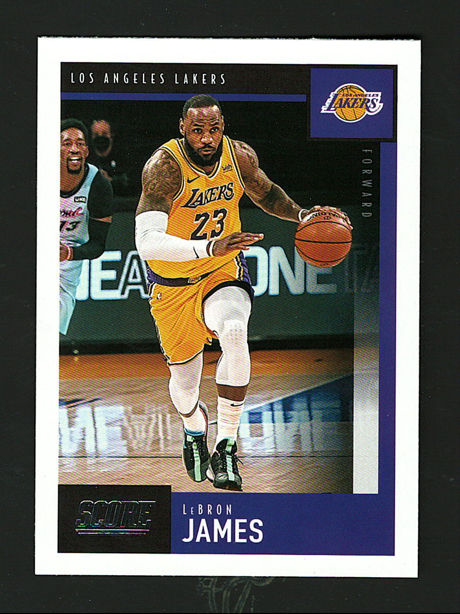 how much is a lebron james basketball card worth