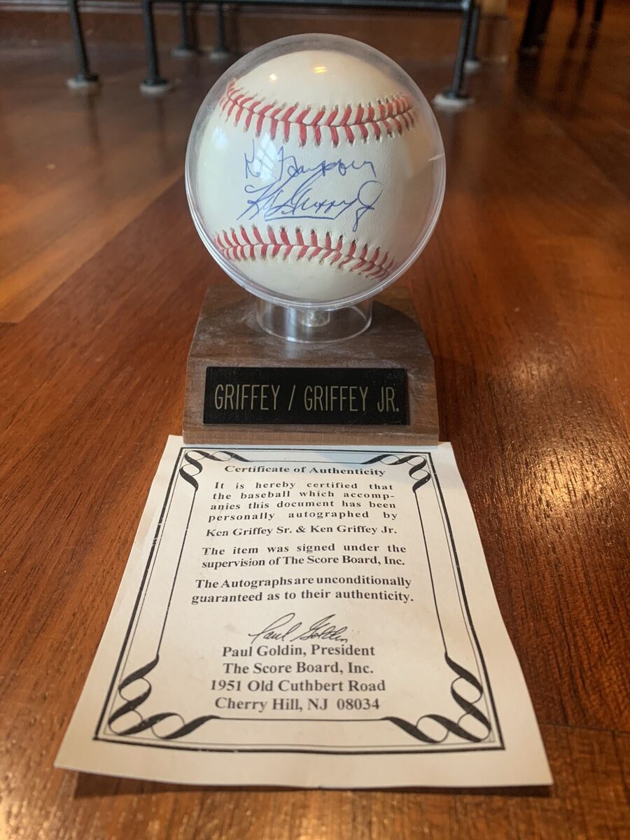 Discover the Value of a Signed Ken Griffey Jr. Baseball – Pricing Insights