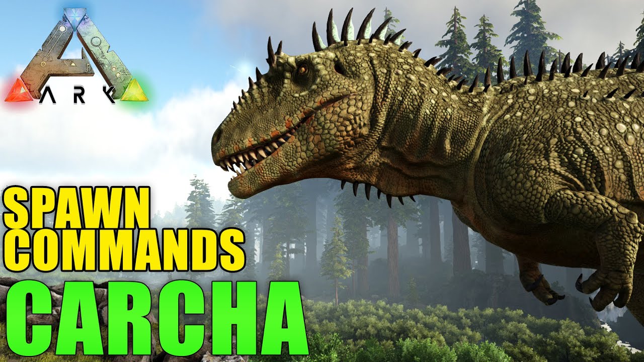 How to Spawn Carcharodontosaurus in Ark: Full Guide & Commands