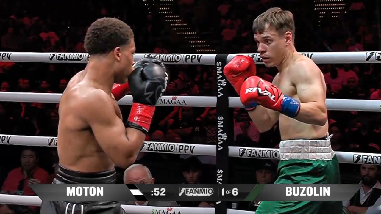Highlights of Curmel Moton vs Nikolai Buzolin: A Knockout Victory