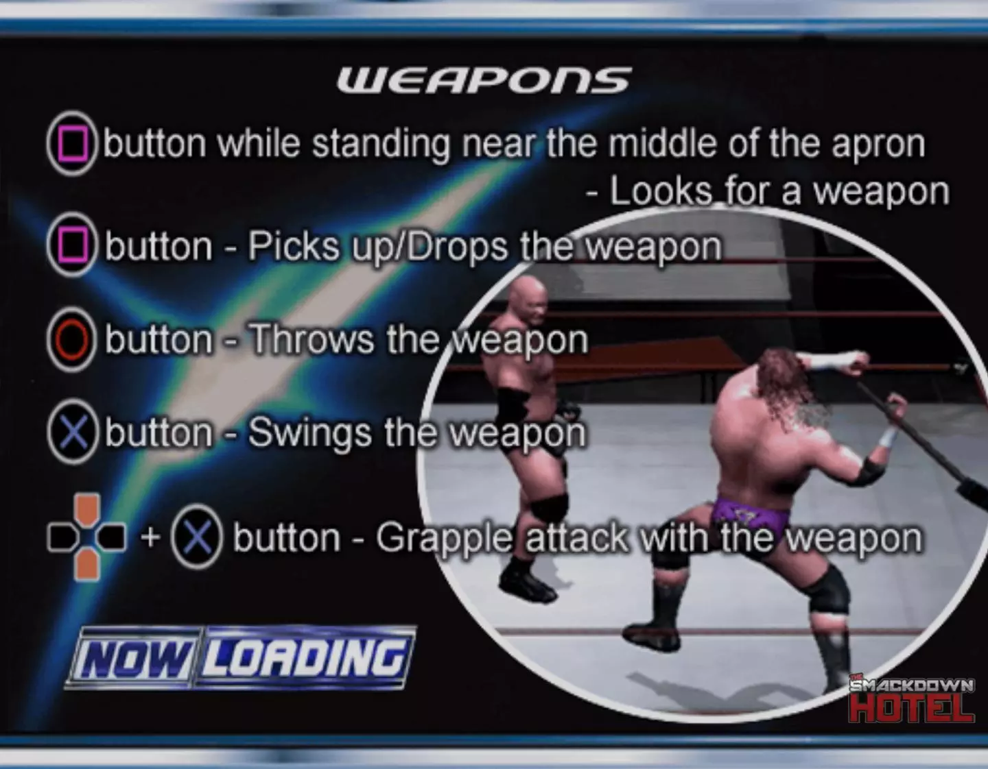 Essential PS2 Controls for WWE SmackDown Here Comes the Pain