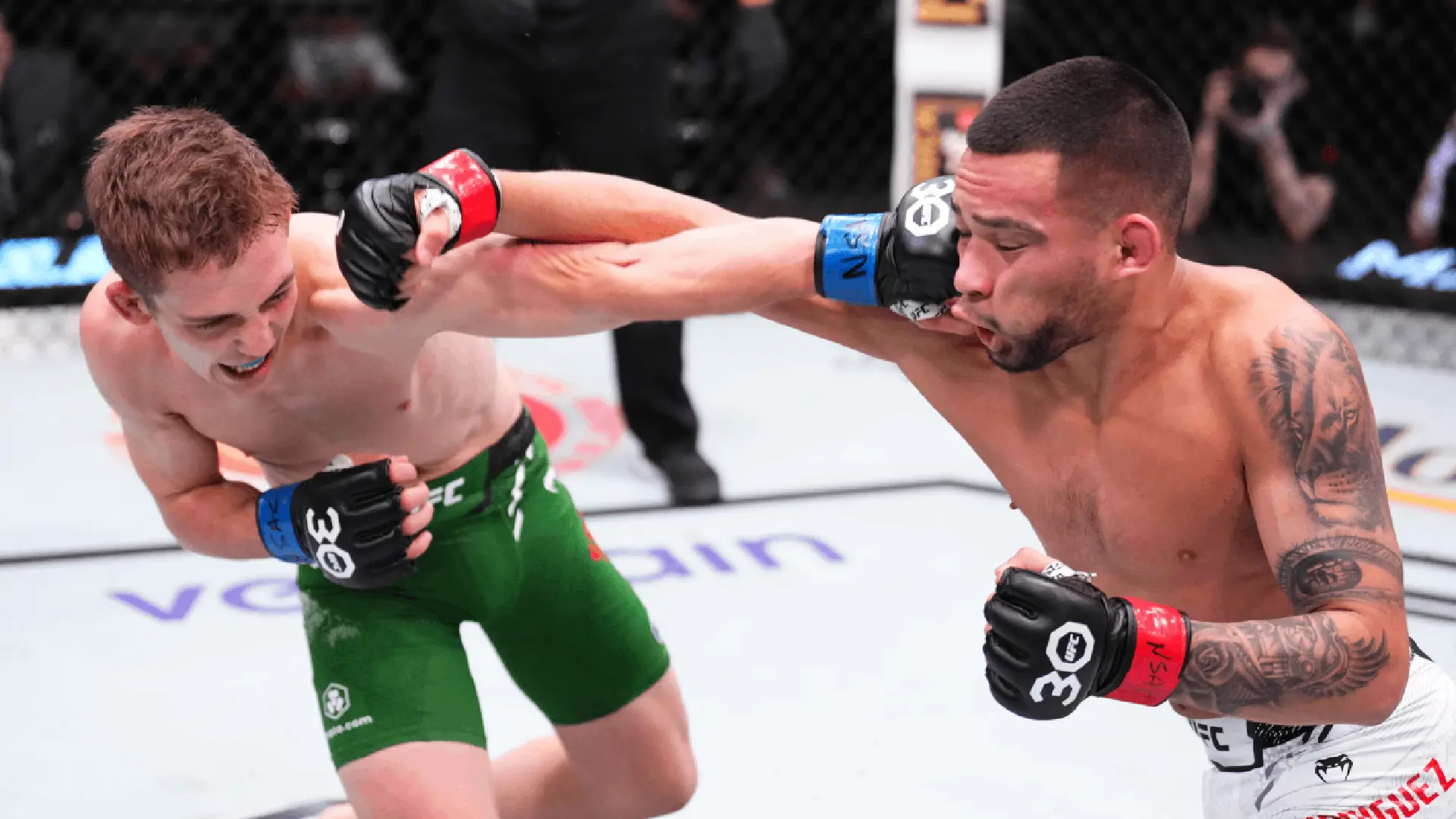 Key Highlights: Cameron Saaiman vs Christian Rodriguez at UFC Apex