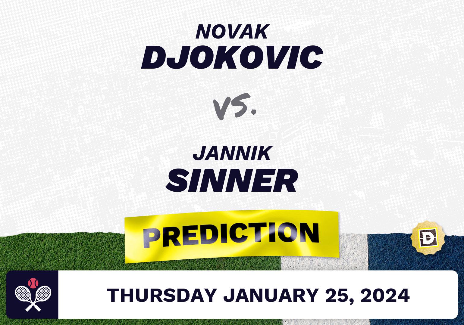 Expert Prediction for Novak Djokovic vs Jannik Sinner: Who Has the Edge?