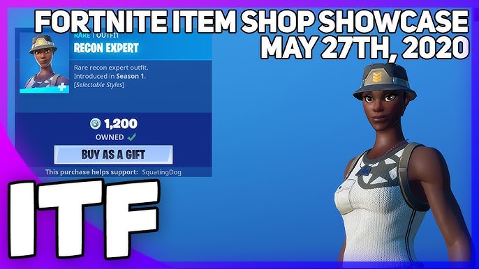 Recon Expert Item Shop Return： Last Appearance and Availability Guide