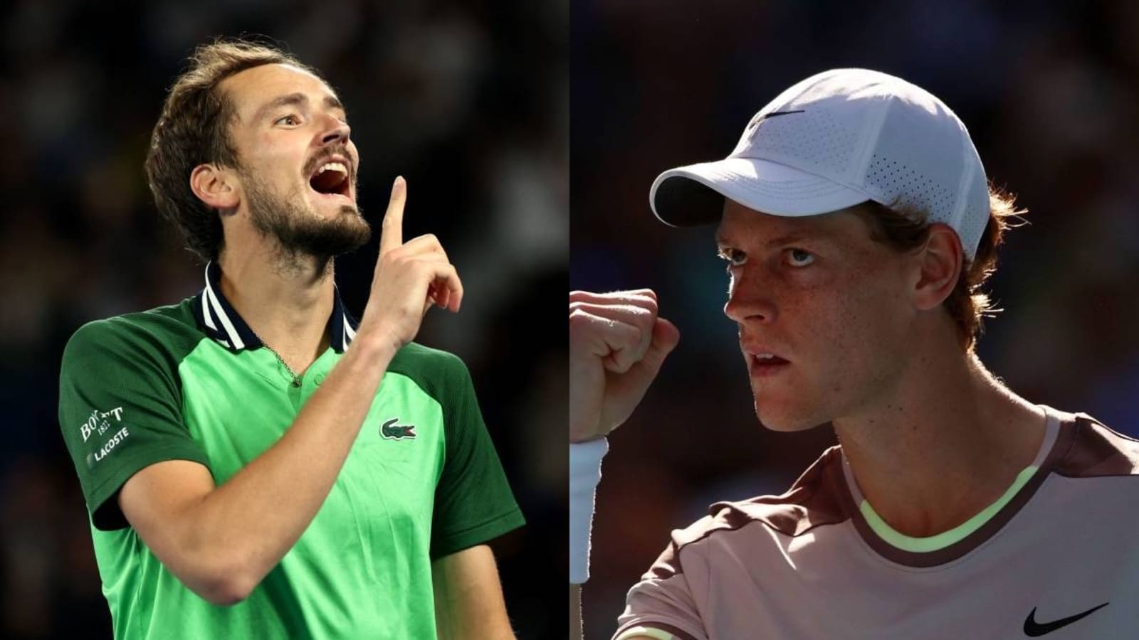 Daniil Medvedev vs Jannik Sinner H2H Analysis: Wins, Losses, & Match Insights