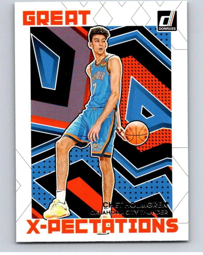Discover Chet Holmgrens Great X-Pectations Card: Value and Details