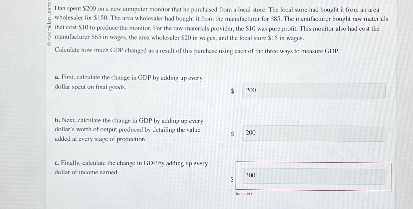 Understanding GDP: Dan’s $200 Computer Purchase and Its Economic Effect