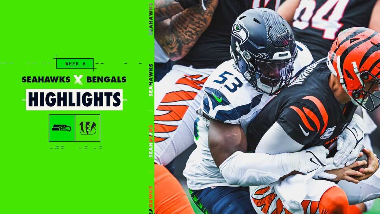 Get Your Cincinnati Bengals vs Seattle Seahawks Tickets Now!