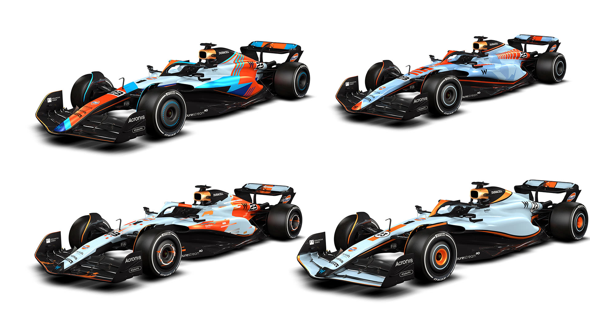 Gulf Williams Livery: Fans Choose Bolder than Bold for F1 Singapore GP