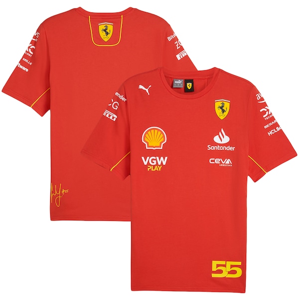 Get Your Carlos Sainz Ferrari Jersey Today – Official F1 Merchandise