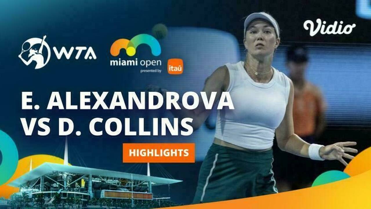 Danielle Collins vs Ekaterina Alexandrova: Miami Open 2024 Semifinal Highlights