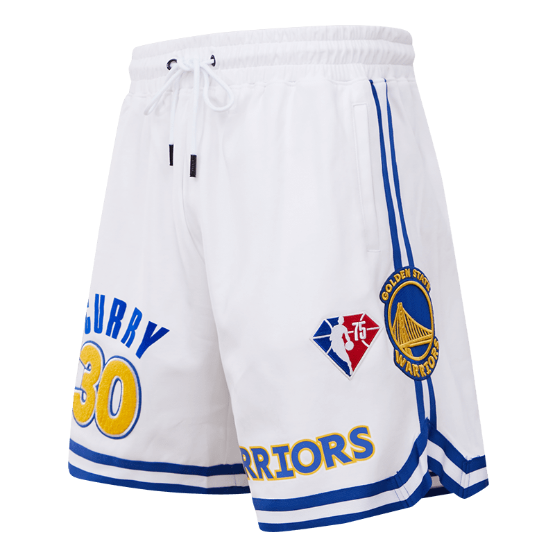 Golden State Warriors White Shorts - Shop Authentic NBA Gear Online