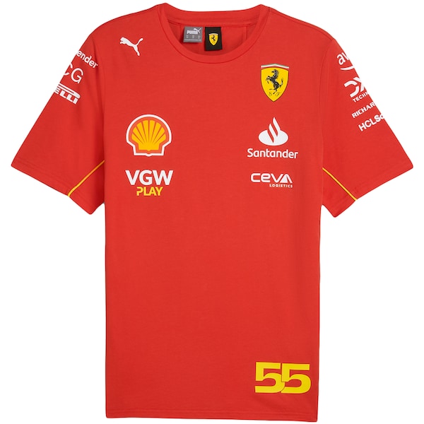 Shop Official Carlos Sainz Ferrari Merchandise – T-Shirts, Caps & More!