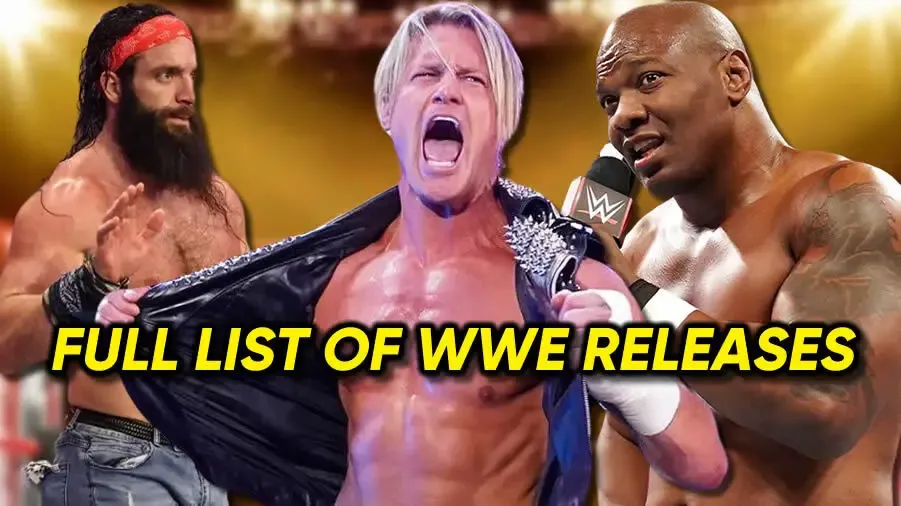 Latest WWE Departures: Full List of Released Wrestlers