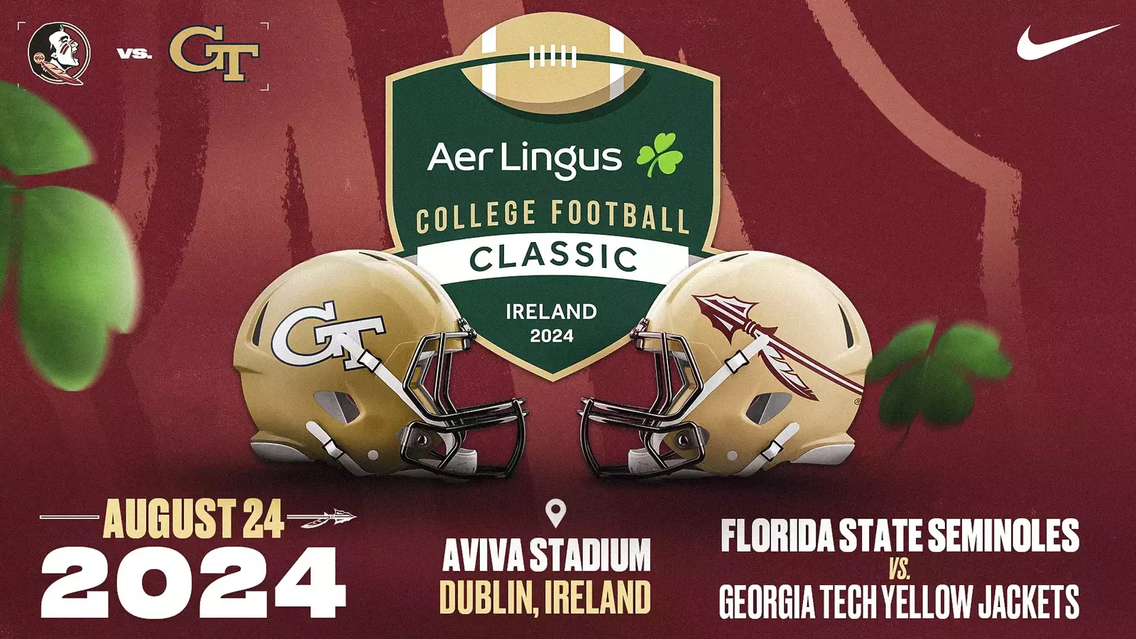 2024 Florida State vs Georgia Tech Game in Ireland: Ticket Sale Information