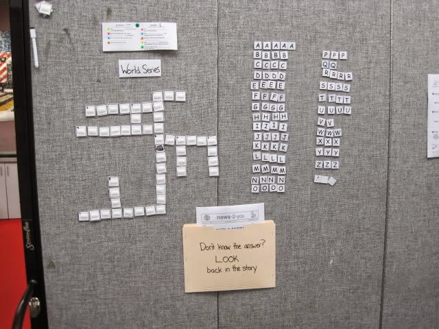 Find the Answer to Bulletin Board Material Crossword Puzzle