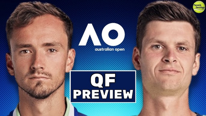 Hubert Hurkacz vs Daniil Medvedev: 2024 Australian Open Quarterfinals Prediction & Preview