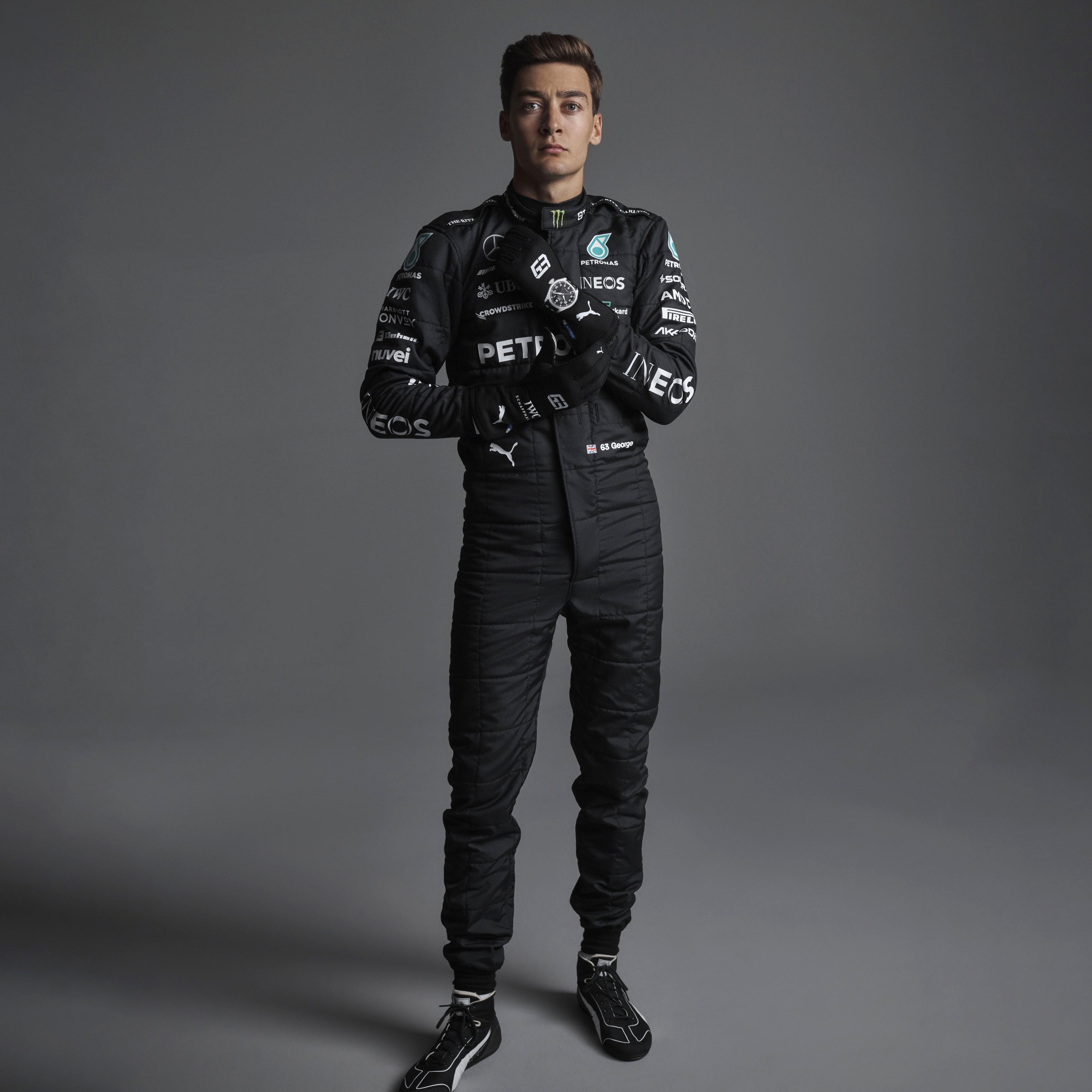 Get Your Hands on Authentic George Russell F1 Suits – Mercedes Team Gear