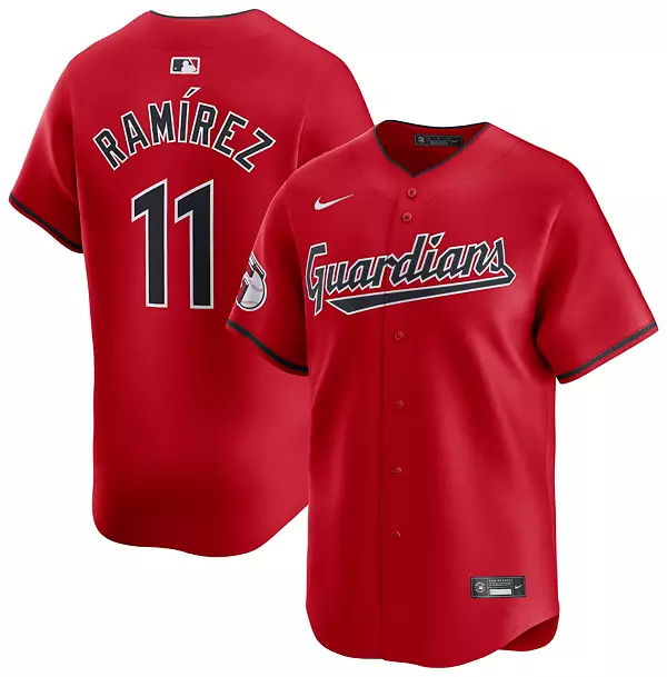 Buy Jose Ramirez Red Jersey - Official Cleveland Guardians Gear