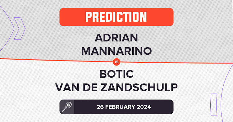 ATP Dubai Showdown: Mannarino vs Van de Zandschulp Prediction Analysis