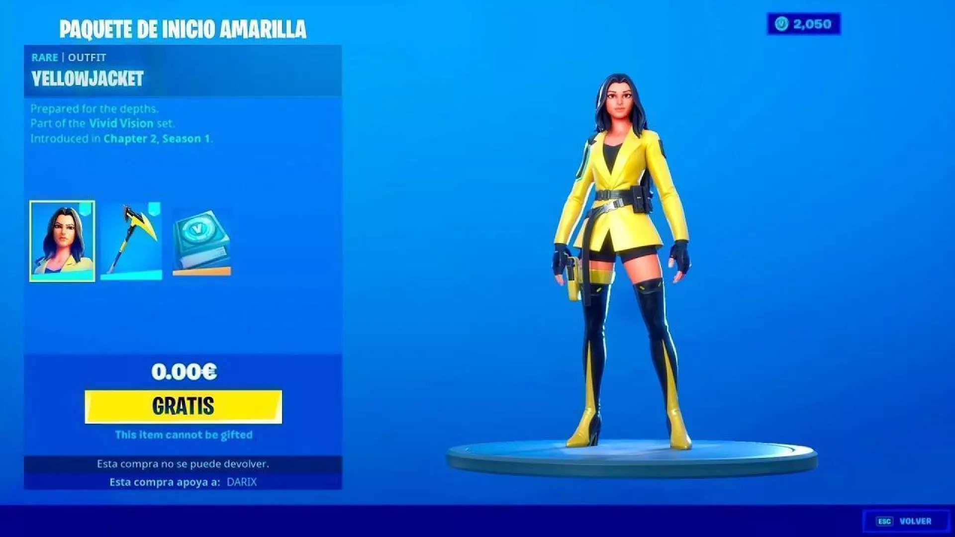 Fortnite Account with Yellow Jacket – Rare Skin and Exclusive Perks Inside!