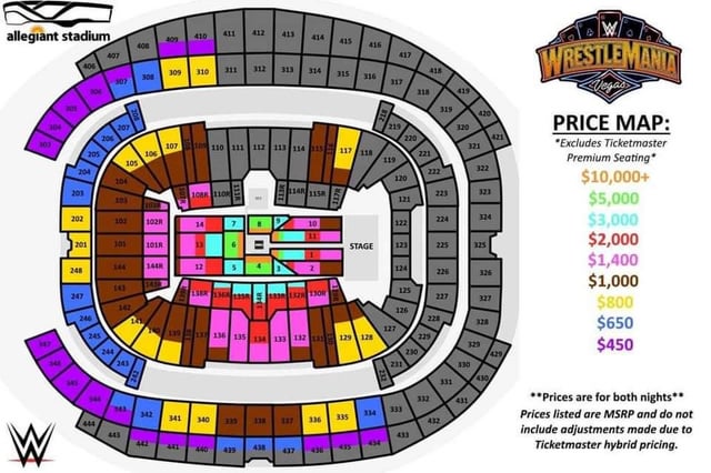 Unveiling WWE Ticket Prices What You Pay For Front Row Seats