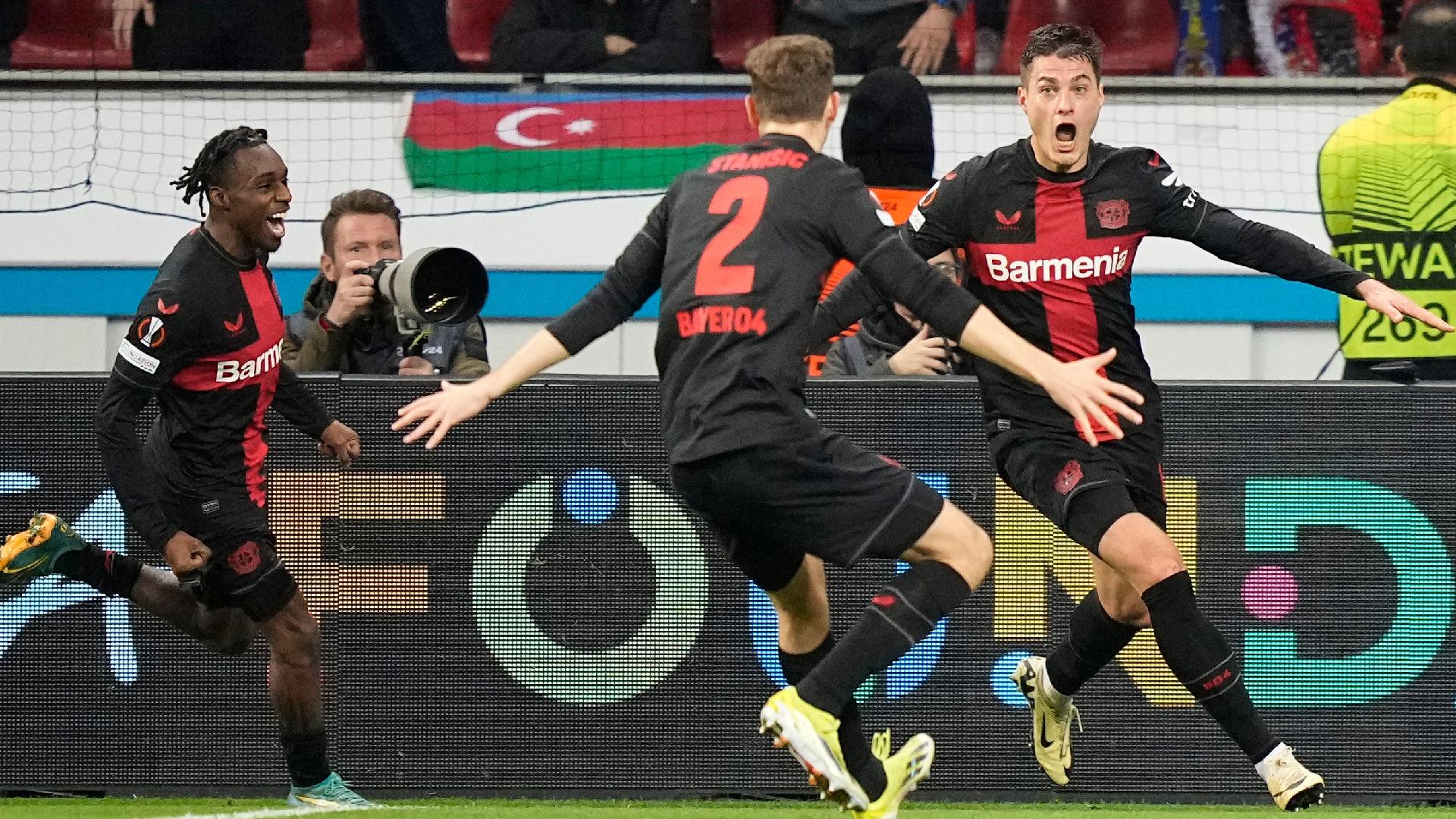 qarabag fk vs bayer leverkusen player ratings