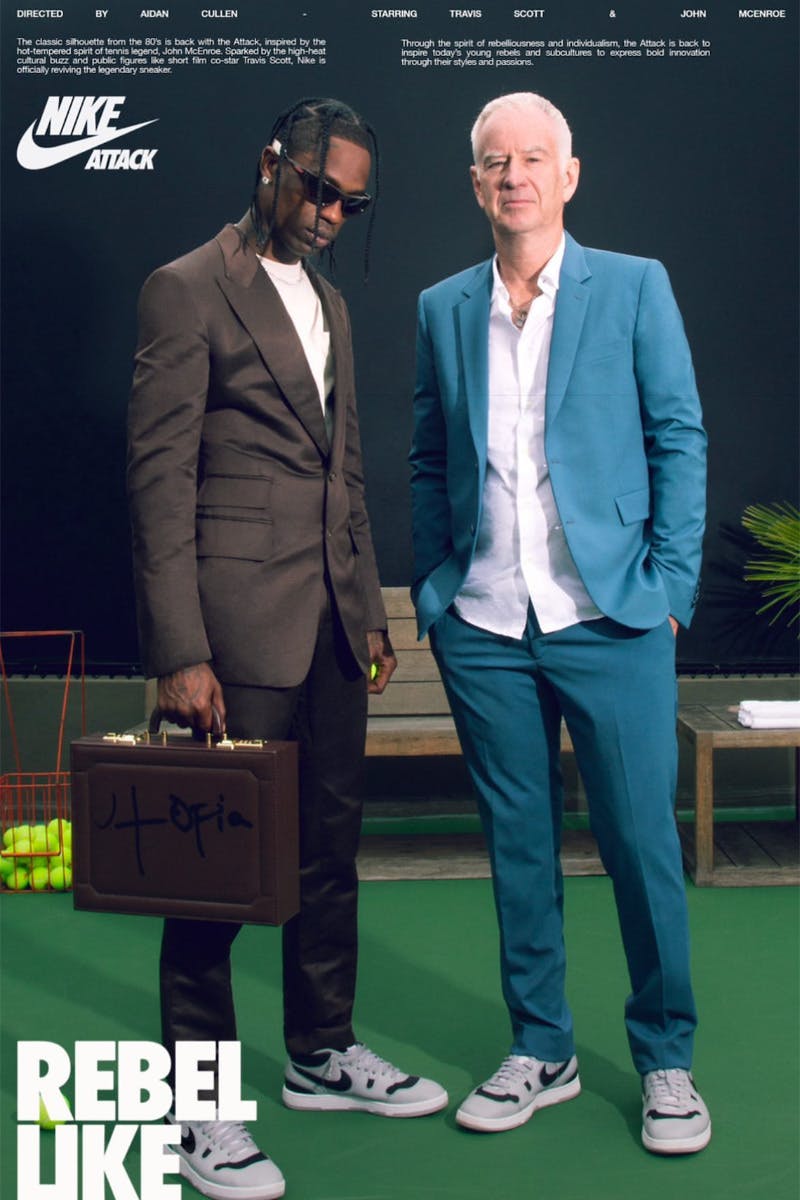 Nike Mac Attack: John McEnroe & Travis Scotts Sneaker Showdown Explained