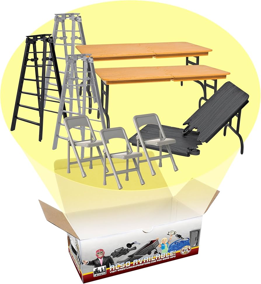 Essential WWE Tables, Ladders, and Chairs Accessories for Wrestling Fans