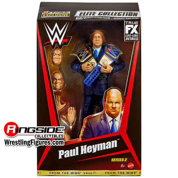 Shop WWE Action Figures: Exclusive Paul Heyman Action Figures & Collectibles
