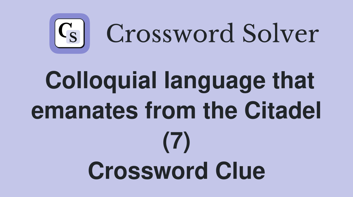 Find the Answer to Emanates from Crossword Puzzle Clue