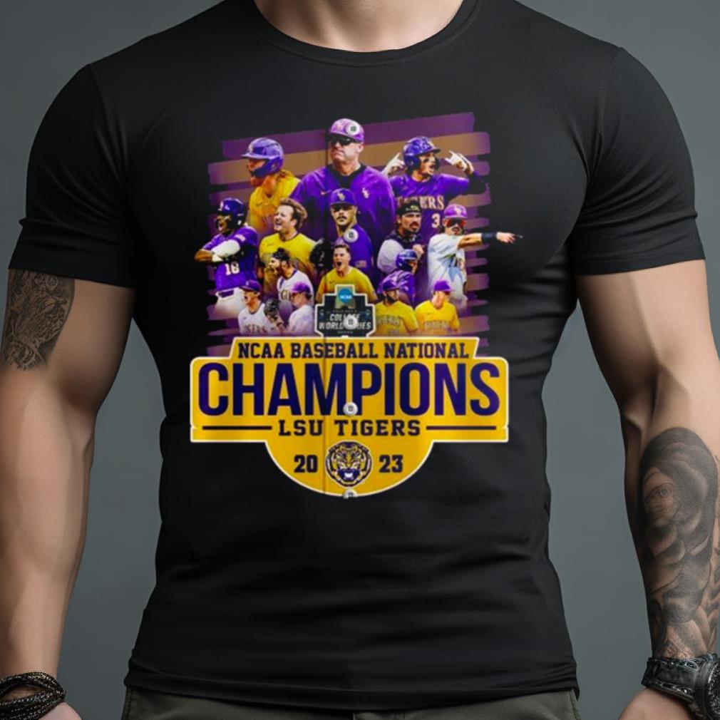 Official 2023 LSU Tigers National Champions Baseball Shirt – Limited Edition!