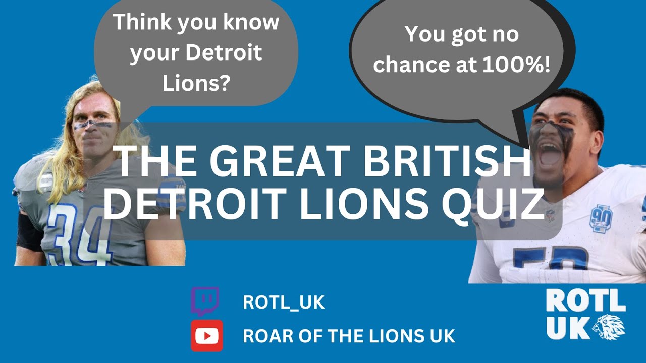Think You Know the Detroit Lions? Try These Trivia Questions and Answers
