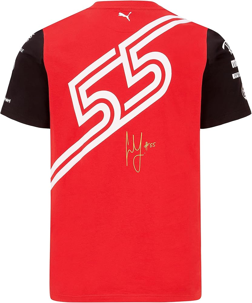 Get Your Carlos Sainz Ferrari Jersey Today – Official F1 Merchandise