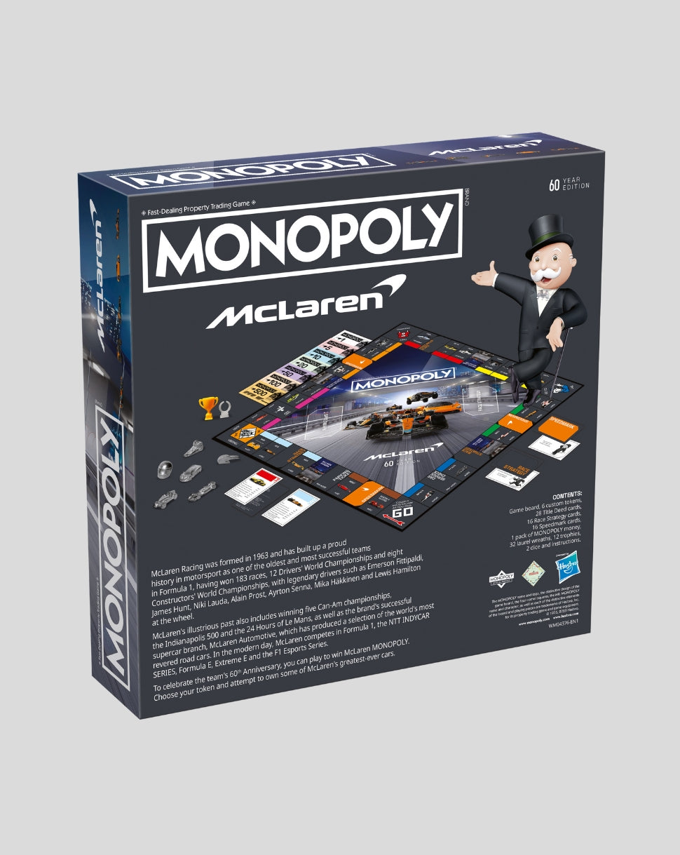 McLaren Monopoly F1: Official Racing-Themed Board Game for Fans