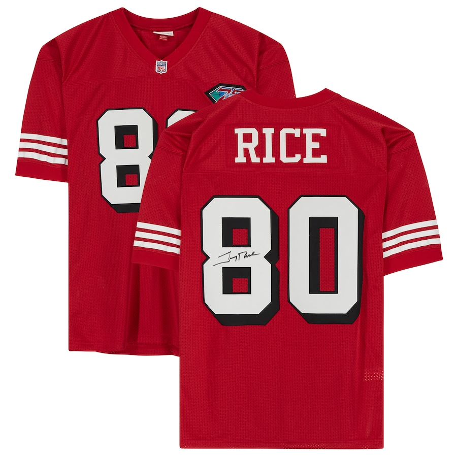 Jerry Rice Autographed Jersey Price Guide: How Much Is It Worth?