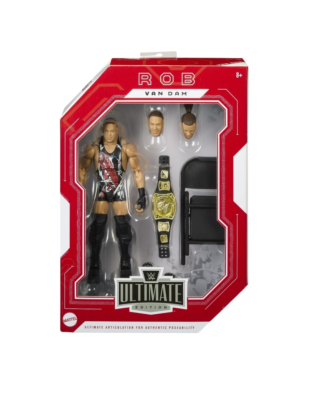 wwe action figures rob van dam