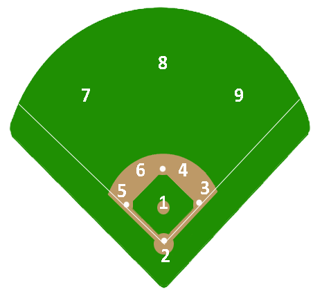 Baseball Positions by Number Explained with Easy-to-Follow Diagram