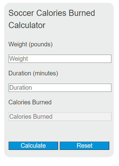 Burning Calories in Soccer: How Much Energy Do You Use Per Game?