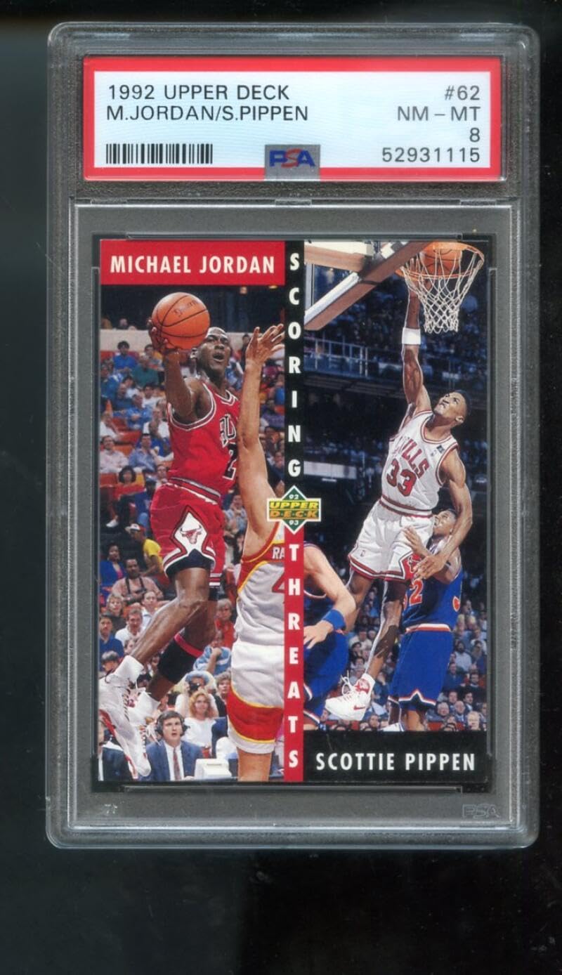 Explore the 1992 Upper Deck Michael Jordan Scottie Pippen Card – Rarity and Market Value